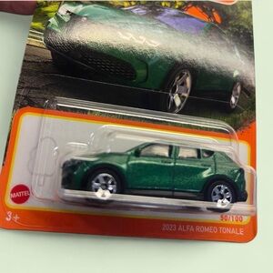Mattel Green Alfa Romeo Matchbox  Car